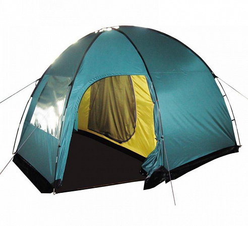 Палатка Tramp Bell 4 (V2) зеленый (TRT-81)